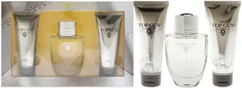 Set dhuratë për meshkuj Top Gun Chevron, EDT 100ml, xhel dushi 100ml, balsam pas rrojes 100ml