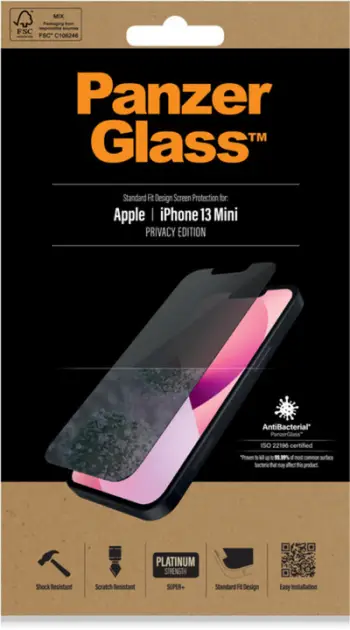 Xham mbrojtës PanzerGlass Privacy për Apple iPhone 13 mini