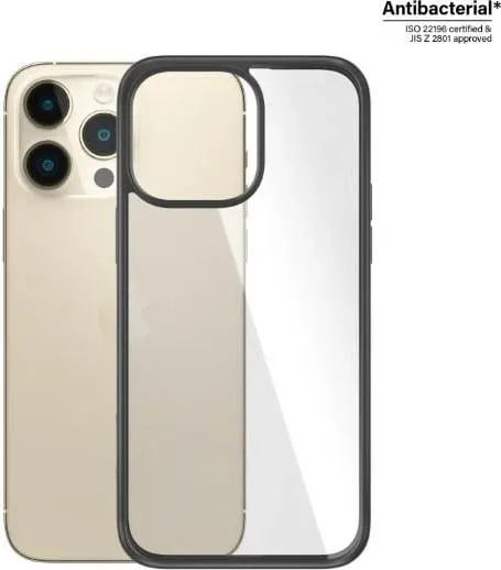 Mbulesë PanzerGlass ClearCase për iPhone 14 Pro Max 6.7", antibakteriale, e zezë - 2