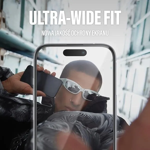 Xham mbrojtës PanzerGlass SAFE Ultra-Wide Fit për iPhone 15 Plus - 4