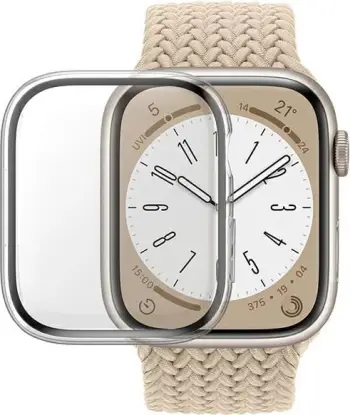 Mbështjellës PanzerGlass për Apple Watch 7/8/9 45mm, transparent