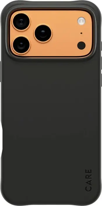 Mbështjellës PanzerGlass CARE fashionable Samba MagSafe për iPhone 17 Pro Max, e zezë