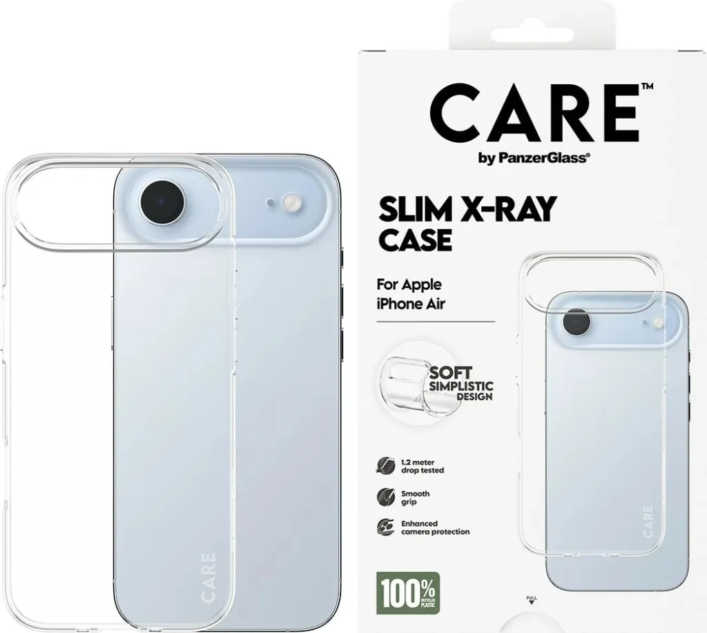 Mbështjellës PanzerGlass CARE fashionable X-Ray Soft Basic për iPhone Air, transparent - 2