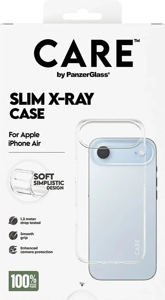 Mbështjellës PanzerGlass CARE fashionable X-Ray Soft Basic për iPhone Air, transparent - 3