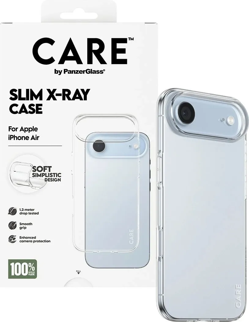Mbështjellës PanzerGlass CARE fashionable X-Ray Soft Basic për iPhone Air, transparent - 5
