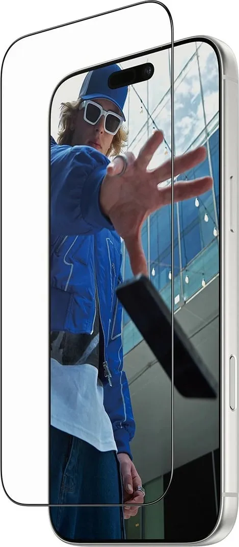 Mbrojtës ekrani PanzerGlass iPhone 17 Pro Max, kornizë e zezë - 1