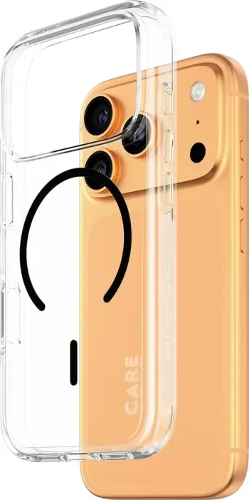 Mbështjellës PanzerGlass CARE Flagship Urban Explorer MagSafe për iPhone 17 Pro, transparent
