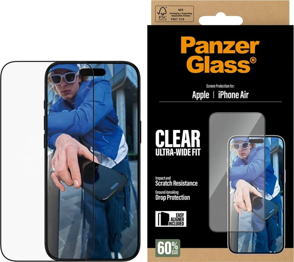 Mbrojtës xhami PanzerGlass iPhone Air UWF - 2