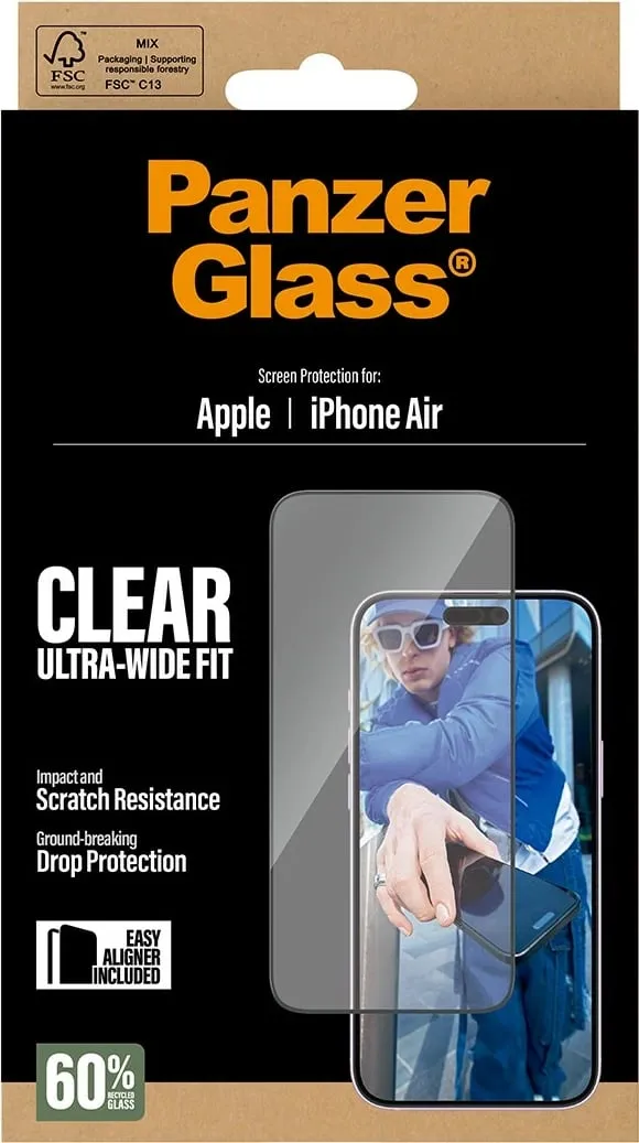 Mbrojtës xhami PanzerGlass iPhone Air UWF - 3