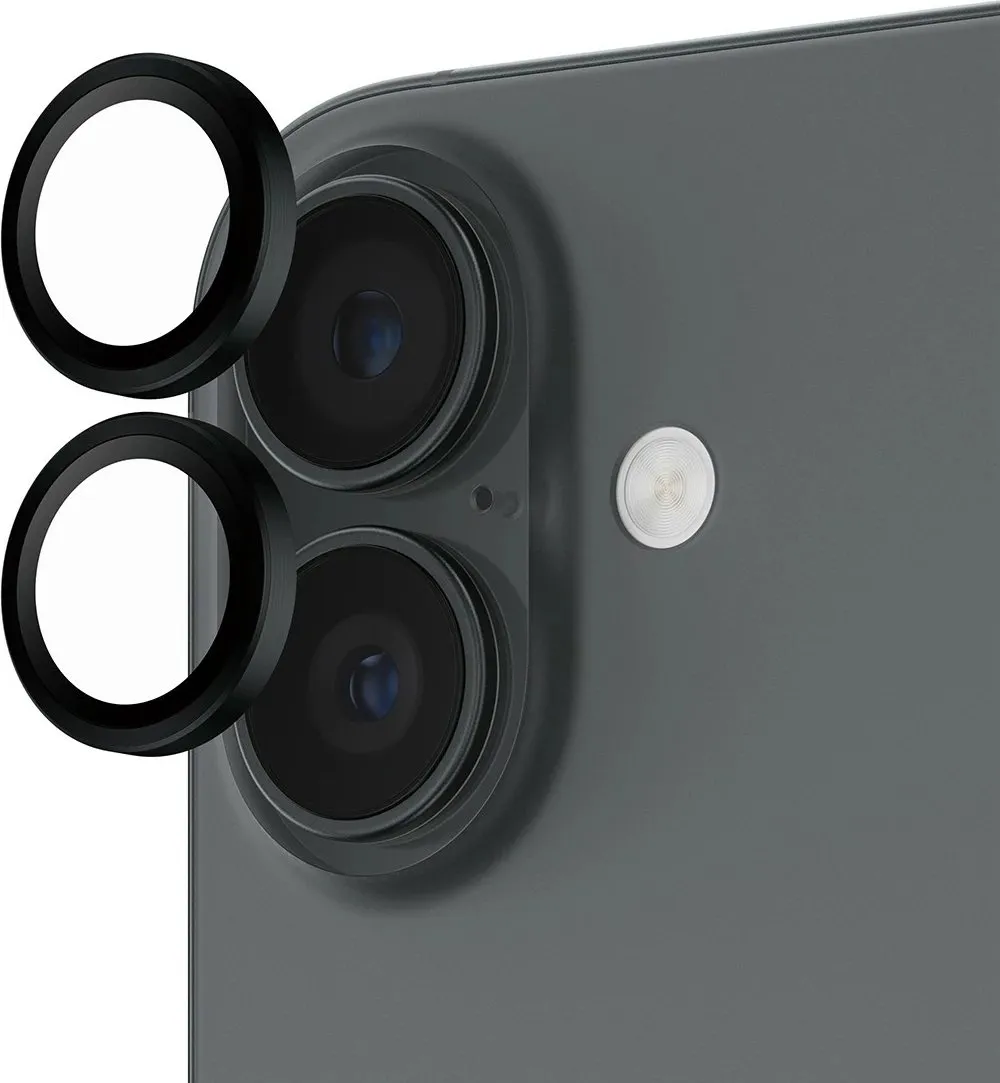 Mbështjellës PanzerGlass Hoops për kamera iPhone 17/16/16 Plus, zi - 1