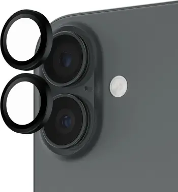 Mbështjellës PanzerGlass Hoops për kamera iPhone 17/16/16 Plus, zi