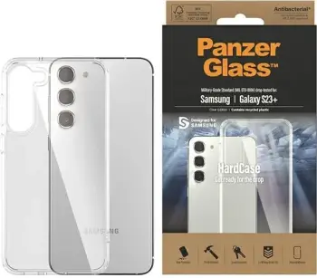 Maskë mbrojtëse PanzerGlass ClearCase për Samsung Galaxy S23+, transparente