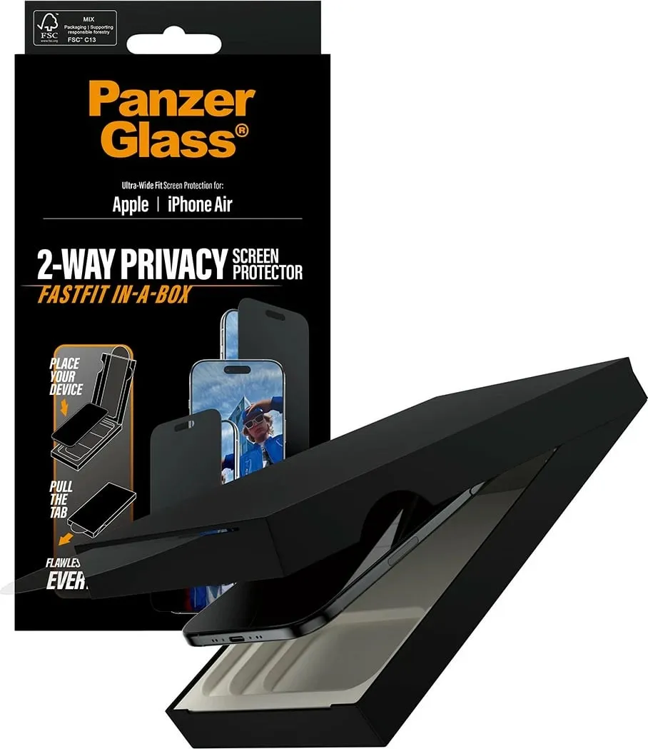 Mbështjellës privatësie PanzerGlass për celular, ngjyrë e zezë - 6