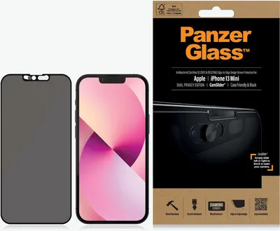 Xham mbrojtës PanzerGlass CamSlider® për Apple iPhone 13 Pro Max, i zi - 5