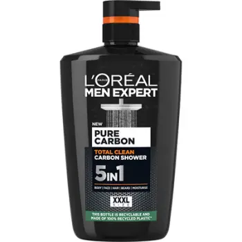 Xhel dushi për meshkuj L´Oréal Paris Men Expert Pure Carbon, 1000 ml