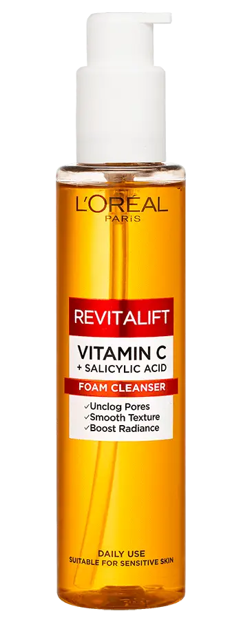 L'Oréal Paris Revitalift Clinical [Vitamin C + Salicylic Acid] Anti-Pore Brightening Cleansing Gel 150ml
