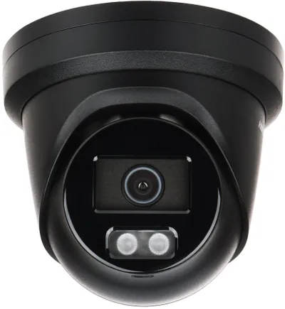 Kamerë IP Hikvision DS-2CD2386G2H-IU, 8.3 Mpx 4K, AcuSense, e zezë - 1