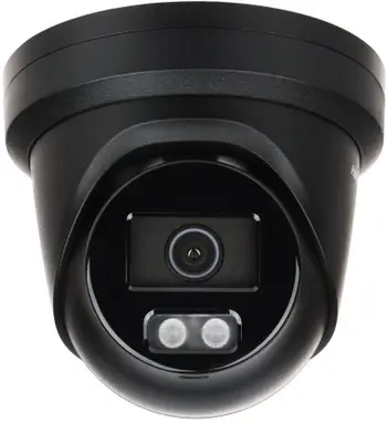 Kamerë IP Hikvision DS-2CD2386G2H-IU, 8.3 Mpx 4K, AcuSense, e zezë