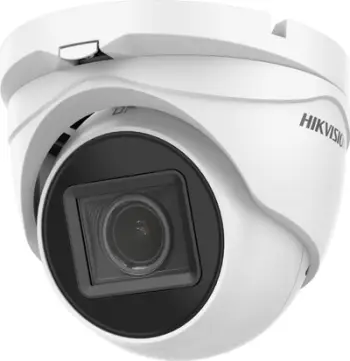 Kamerë sigurie Hikvision DS-2CE79H0T-IT3ZF, 5MP, variofokale 2.7-13.5mm, e bardhë
