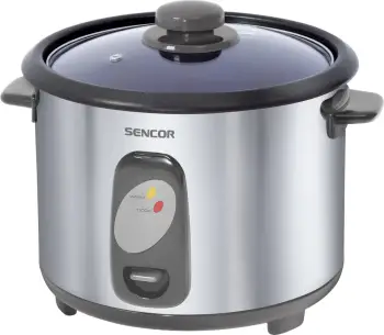 Tenxhere gatuese për oriz Sencor SRM 1800SS, 1.8 l, 700W, e argjendtë