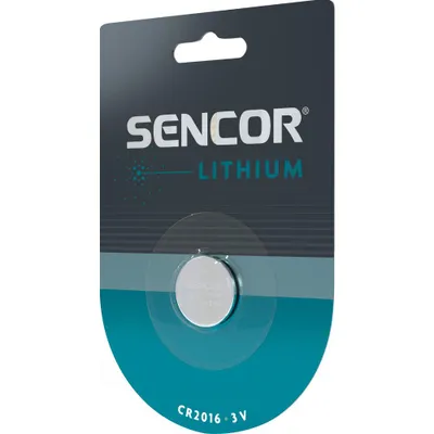 Bateri Sencor SBA CR2016 1BP Li, 1 copë - 2
