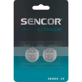 Bateri Sencor SBA CR2025 2BP Li, 2 copë