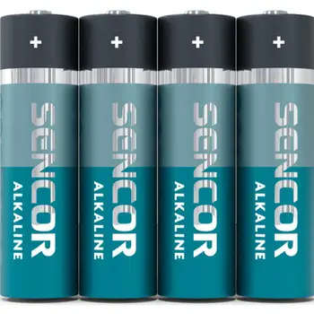 Bateri Sencor SBA LR6 4S AA Alk, 4 copë