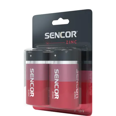 Bateri Sencor SBA R20 2BP D Zn, 2 copë - 2