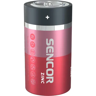 Bateri Sencor SBA R20 2BP D Zn, 2 copë - 4