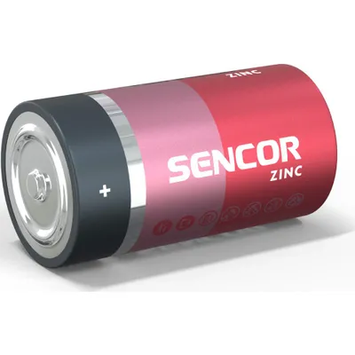 Bateri Sencor SBA R20 2BP D Zn, 2 copë - 5