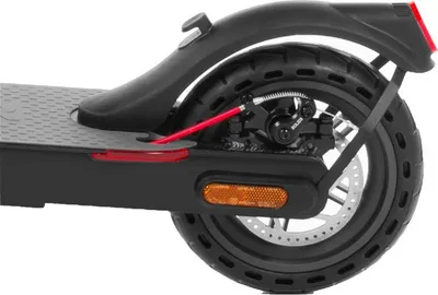 Mbrojtëse balte për trotinet Sencor Scooter One, me reflektor, e zezë - 1