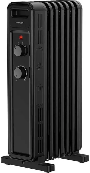 Kalorifer me vaj Sencor SOH 3507BK, 1500W, 3 nivele ngrohje, i zi