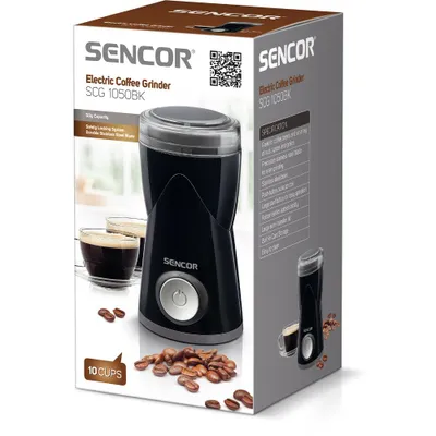 Mulli elektrik për kafe – Sencor SCG 1050BK, e zezë - 2