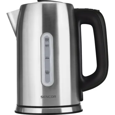 Vluese Uji 1.7l Sencor SWK 1760BK, e Argjendtë - 1