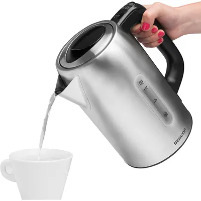 Vluese Uji 1.7l Sencor SWK 1760BK, e Argjendtë - 8