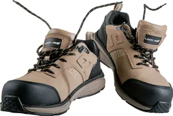 Këpucë sigurie Lahti Pro Nubuck Low, S3 SRC, nr 47, bezhë e zezë