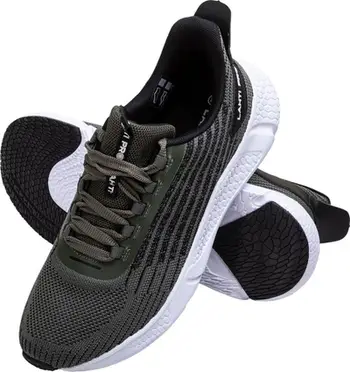 Atlete Lahti Pro Low, rrjetë 3D knit, PHYLON, jeshile e zezë, 45