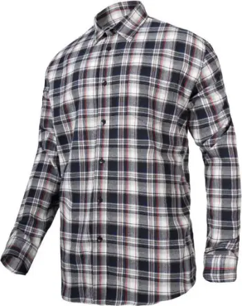 Këmishë për meshkuj Lahti Pro (L4180404), XL, e hirtë / zezë
