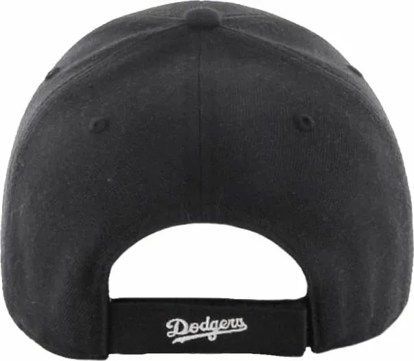 Kapelë 47 Brand Los Angeles Dodgers B-MVP12WBV-BKJ, pambuk, e zezë - 2