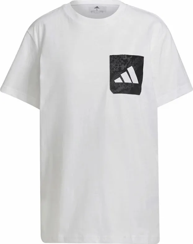 Maicë për femra adidas, e bardhë - 1