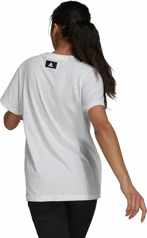 Maicë për femra adidas, e bardhë - 3