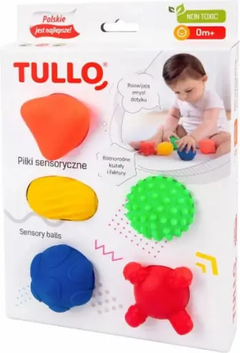 Set lodër zhvilluese për fëmijë TULLO, 5 elemente