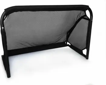 Rrjetë porte futbolli Yakima Giza 100536, 120x80 cm, polietilen, e zezë