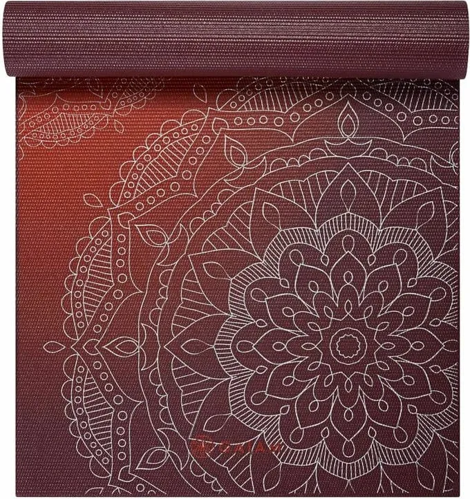 Tapet për yoga Yakimasport, ngjyrë kafe - 1