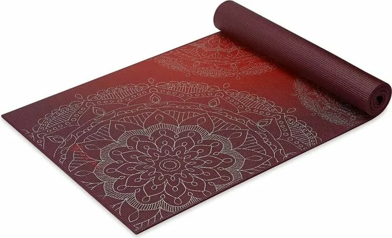 Tapet për yoga Yakimasport, ngjyrë kafe - 4