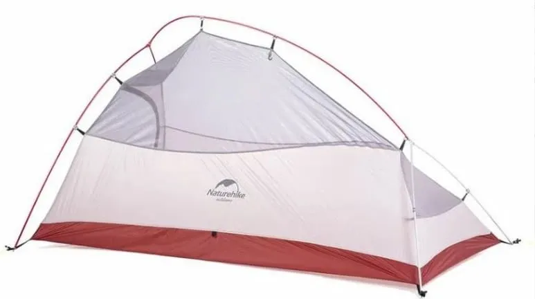 Tendë për kamping Yakimasport, e kuqe dhe e bardhë - 2