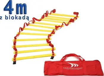 Shkallë koordinimi YakimaSport, 4 m, me 8 shufra fikse, me çantë