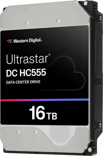 Hard disk Western Digital Ultrastar DC HC555, 16 TB, 7200 RPM, 512 MB, 3.5", SAS3