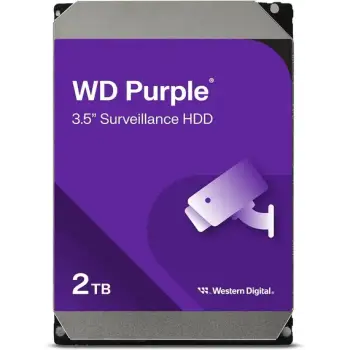 Disk i brendshëm Wd Surveillance Hdd 3.5 2Tb Satawd23Purz Vjollcë