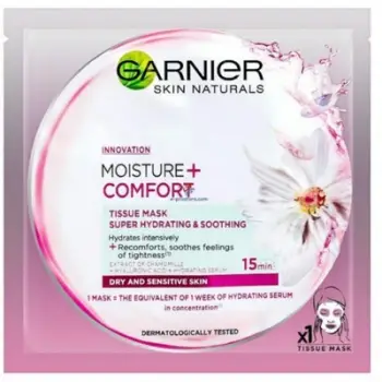 Maskë për fytyrë Garnier Moisture + Comfort, 32 g
